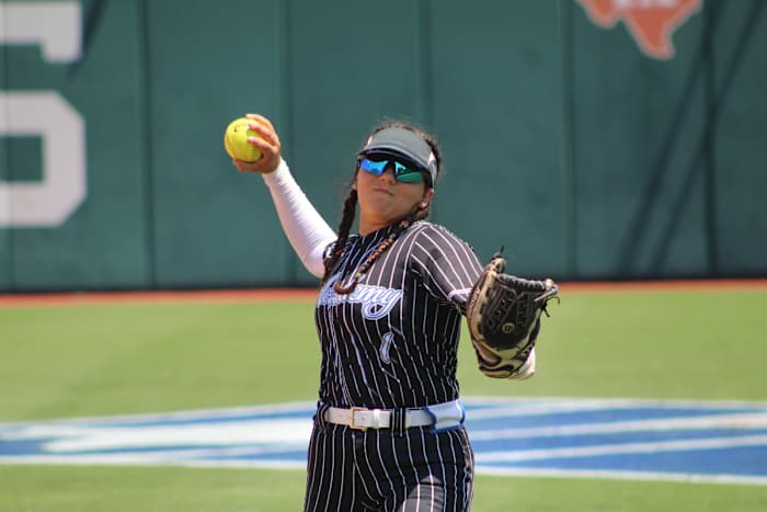 Santa Gertrudis Academy Grandview 3A UIL state semifinals Texas softball playoffs 053123 Andrew McCulloch 205